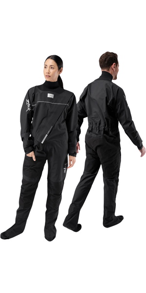 2026 Zhik Unisex Front Zip Performance Drysuit DST-0270-U-BLK - Black
